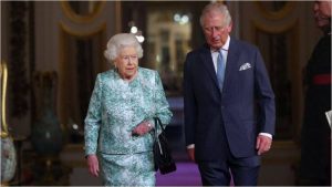 Queen Elizabeth II and the Prince of Wales arrive for the formal opening of the Commonwealth Heads of Government Meeting PA