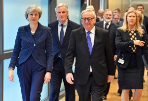 The UK Prime Minister Theresa May is heading to Brussels today for Brexit talks with the EU’s Jean-Claude Juncker…