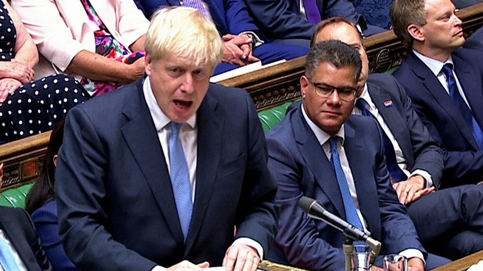 Boris Johnson makes first Commons statement as PM – BBC News