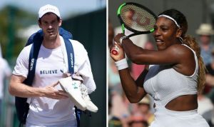 Andy Murray & Serena Williams win mixed doubles after Briton’s defeat with Pierre-Hugues Herbert