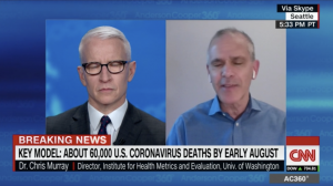 On CNN Health Doctor predicts when states will be safe to reopen